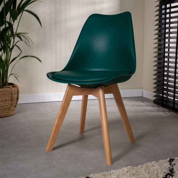 Chaise Scandinave Verte