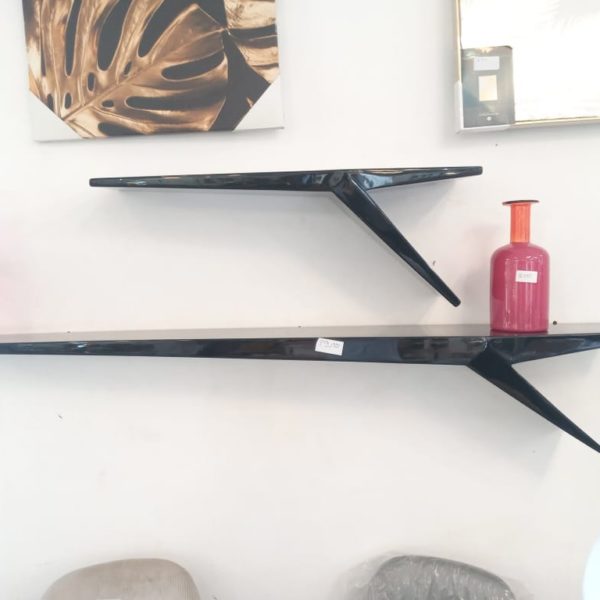 DUO ETAGERE SMALL SHELF NOIR  68-1/2