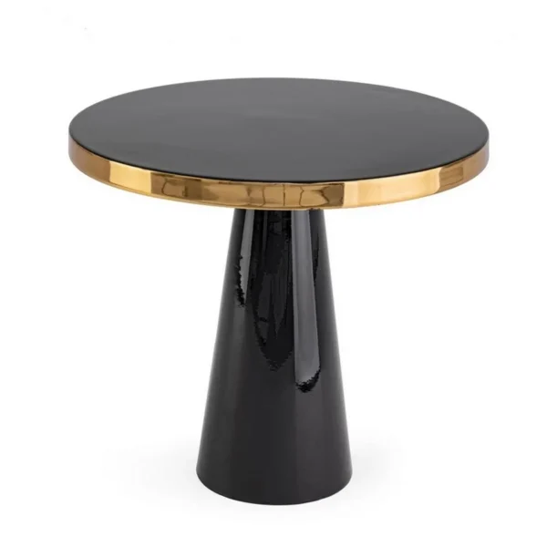 Table d'Appoint Design Magoga 51cm Noir KAYOOM