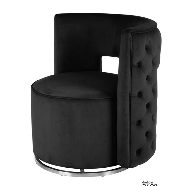 CHAISE LOUNGE BEVERLY NOIR KAYOOM
