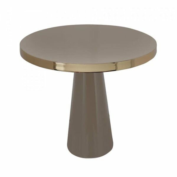 Table d'appoint en métal, fonctionnelle et stable