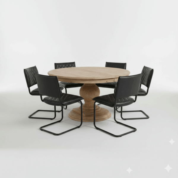 Une table à manger plus 6 chaises en promo
