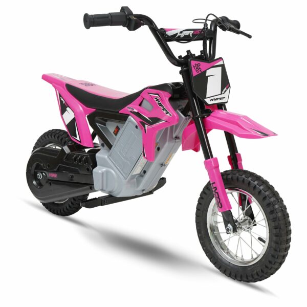Moto cross Hyper HPR 350 24 volts rose